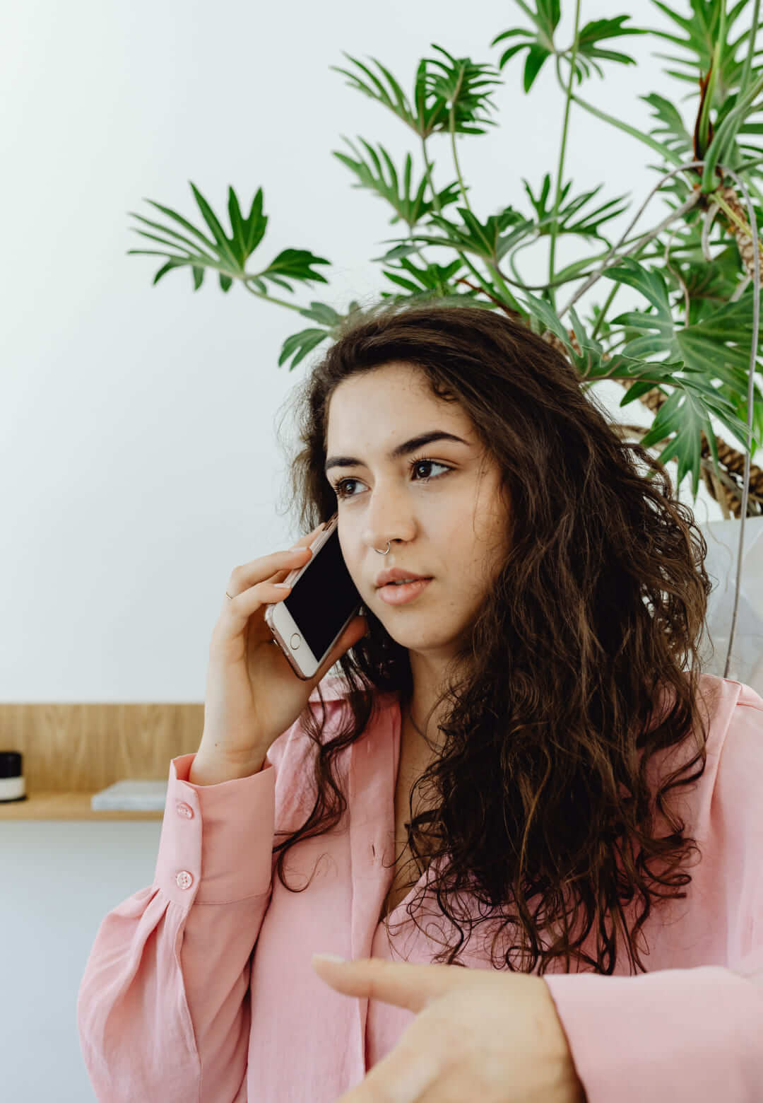 Woman working